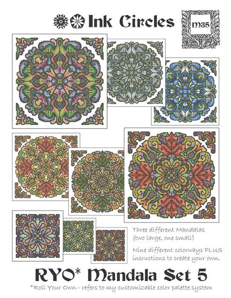 Roll Your Own Mandala Set 5 - PDF