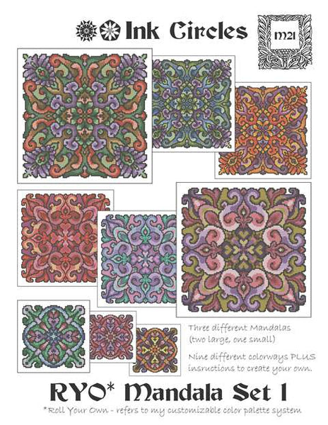 Roll Your Own Mandala Set 1 - PDF
