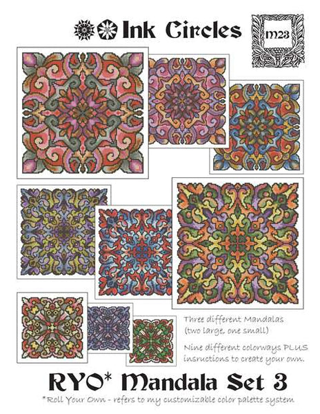 Roll Your Own Mandala Set 3 - PDF