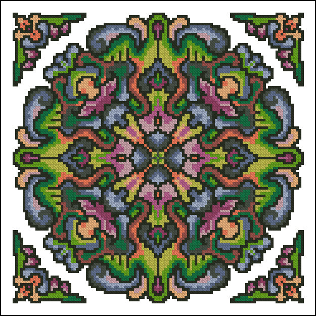 Pixel Mandala