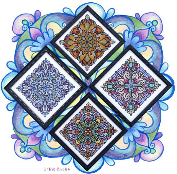 Four Seasonal Mandalas - PDF