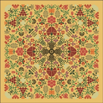 Quaker Floral Puzzle
