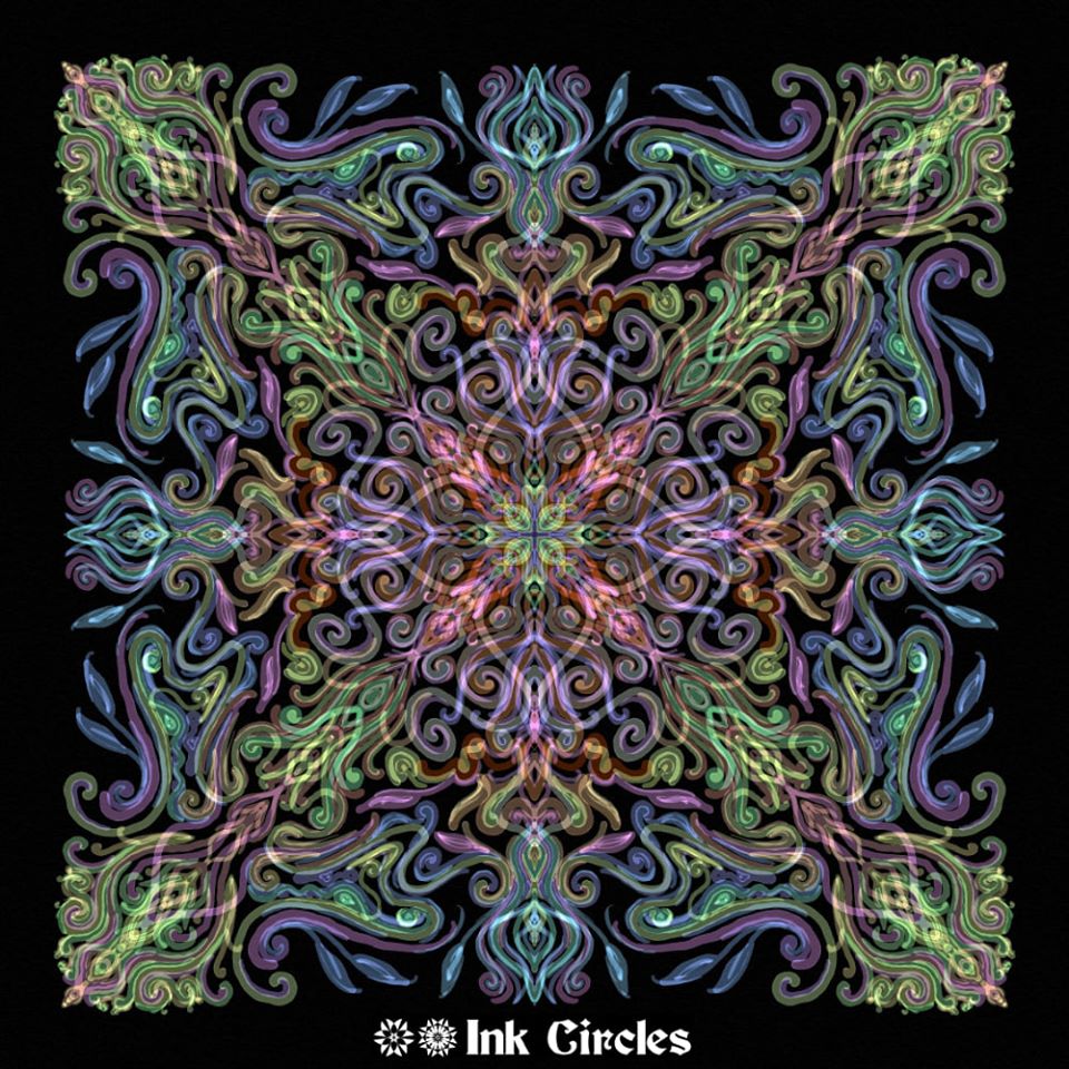 Mandala Painting #18 Negative